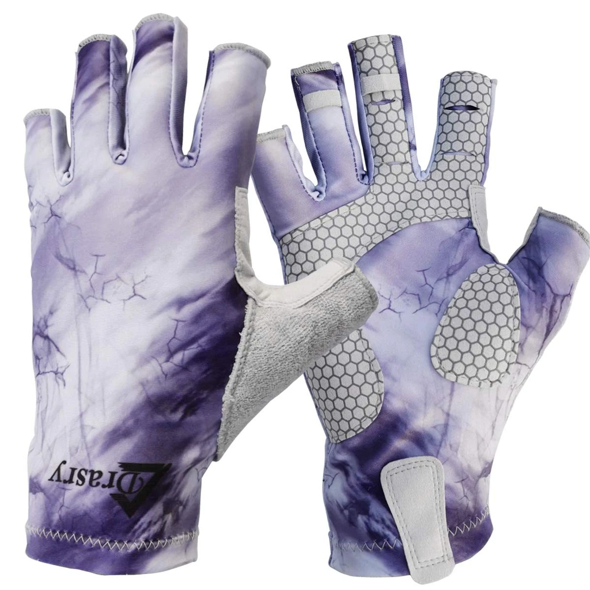UV Protection Fingerless Fishing Gloves UPF 50+ for Kayaking Hiking Rowing
Opens in a new window or