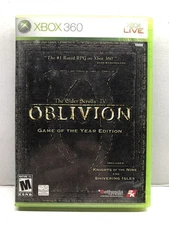 Elder Scrolls IV: Oblivion Game of the Year Edition (Xbox 360, 2007) Tested 