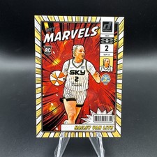 2025 Donruss WNBA #24 Hailey Van Lith Net Marvels RC Chicago Sky
