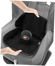 Potty Training Car Seat Protector Cover - Waterproof Soft Piddle Pads Black