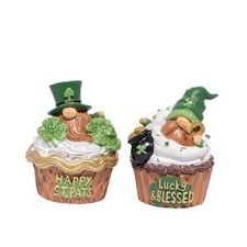 St. Patrick's Day Gnome Decorations  Irish Lucky Leprechaun with Set of 2