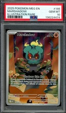 Pokemon TCG Mega Evolution #146 Marshadow Illustration Rare PSA 10 GEM MT