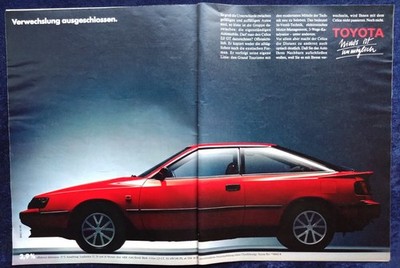 Toyota Celica GT Sportcoupé 2,0, originale Werbung aus 1988