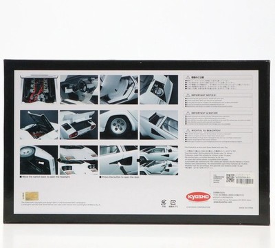 ま*昌様 京商Lamborghini countachlp500sWhiteトミ 1/18 Kyosho Lamborghini Countach LP500S (White) Diecast Car Model