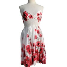 Vintage Forever 21 Y2K Babydoll COTTON Dress Fairy Cottage FEMININE Florals SM