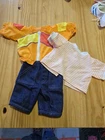 Vintage Cabbage Patch Kid harder to find orange windbreaker outfit