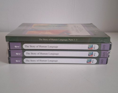 The Story of Human Language Parts 1-3 DVD & Guidebook The Great Courses - 第 2/4 張圖片