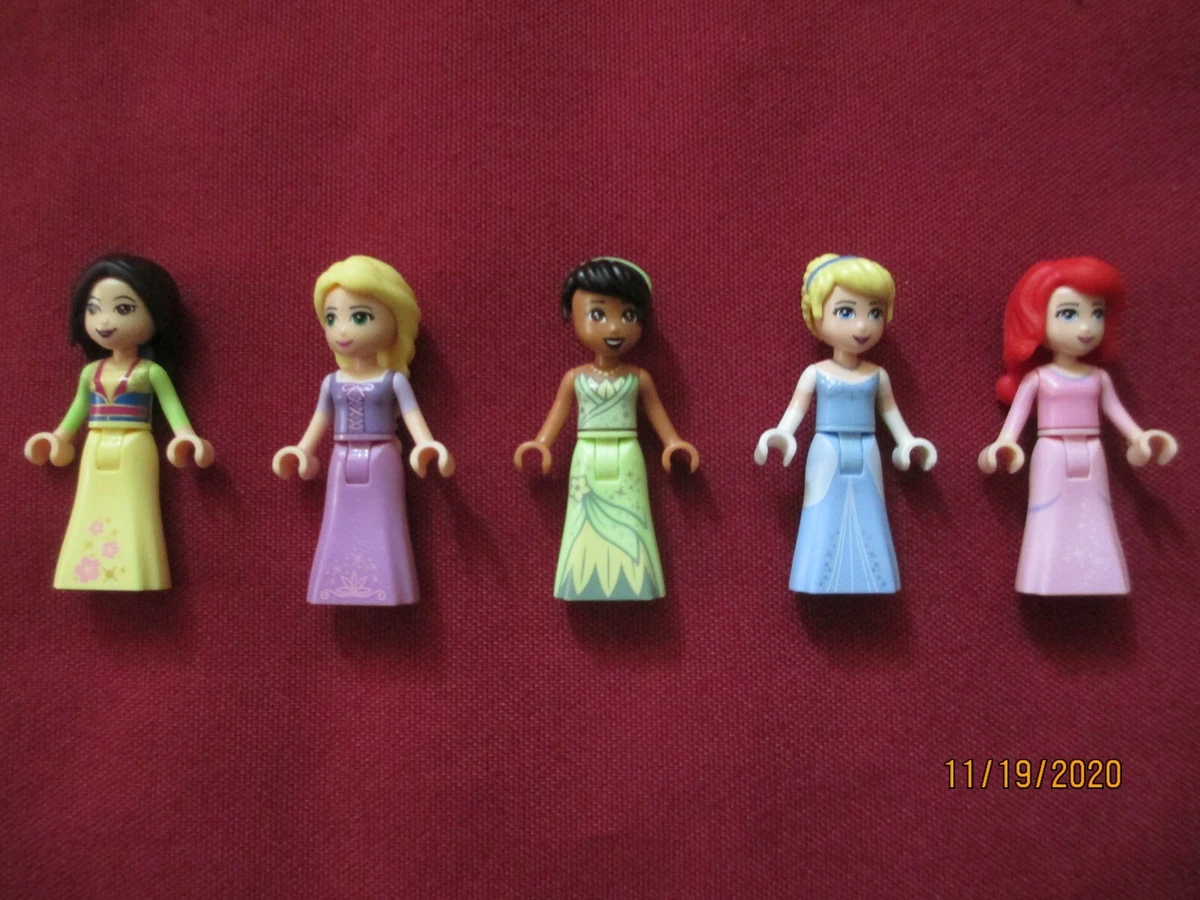 LEGO LOT.Disney Princess.Tiana,Mulan,Ariel,Cinderella,Rapunz eBay