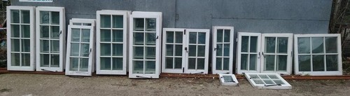 White Wooden Framed Double Glazed Windows Various Type and Sizes Used - Picture 46 of 52