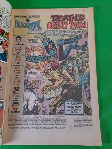 Blackhawk #246 , DC Comics, 1976, Bagged Fair Condition - Picture 4 of 11
