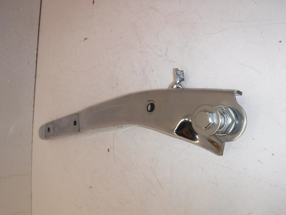 Honda Shadow Sabre 1100 2006 cromo fabricante original guardabarros trasero juego de rieles de agarre Foto 2 de 4