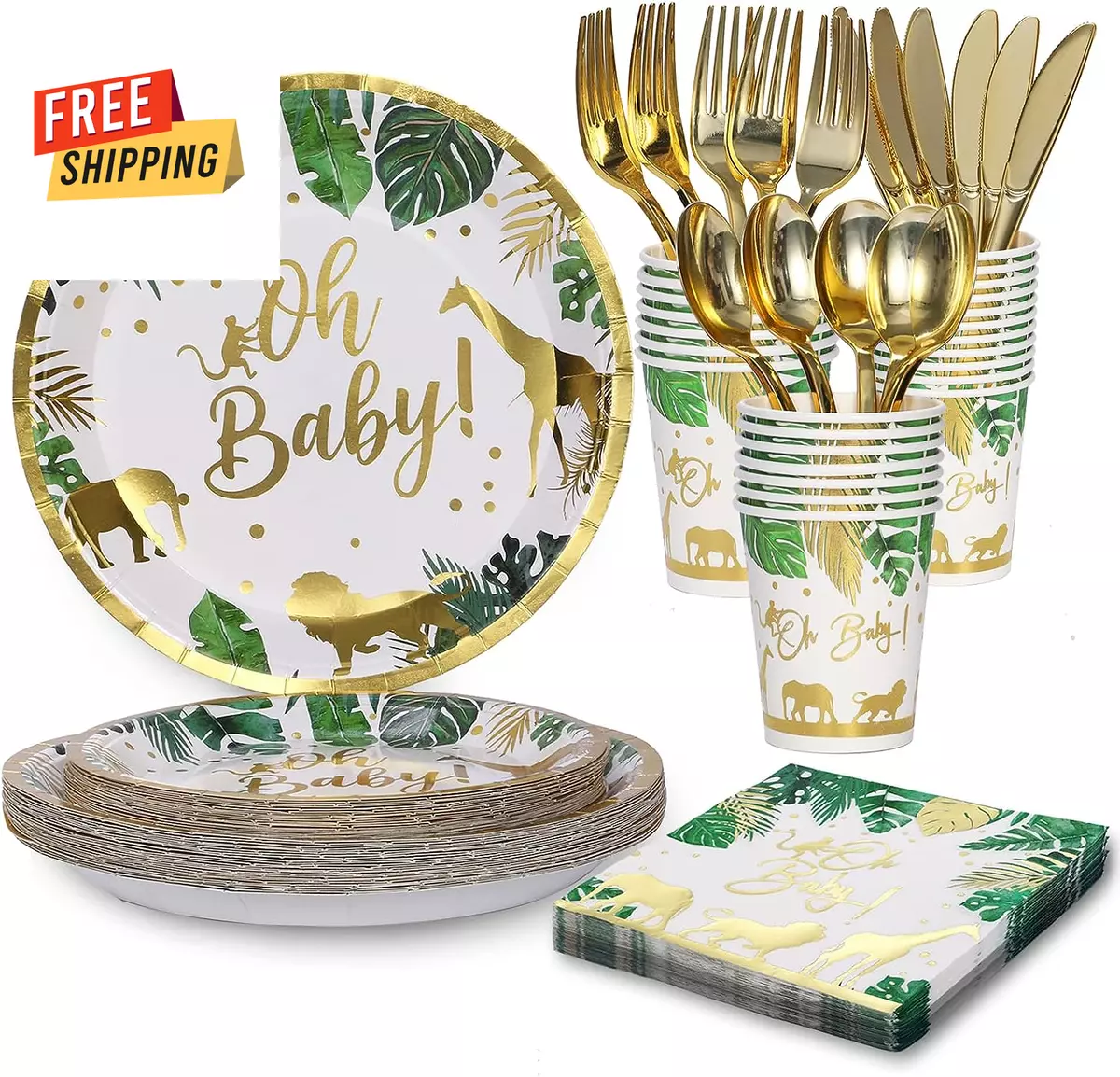 Baby sale shower cutlery