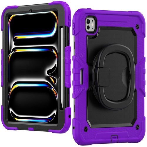 For iPad Air 1 2 9.7 5/6th 10th/9th/8th/7th Gen Pro Air 11 Heavy Duty Stand Case - Picture 12 of 220