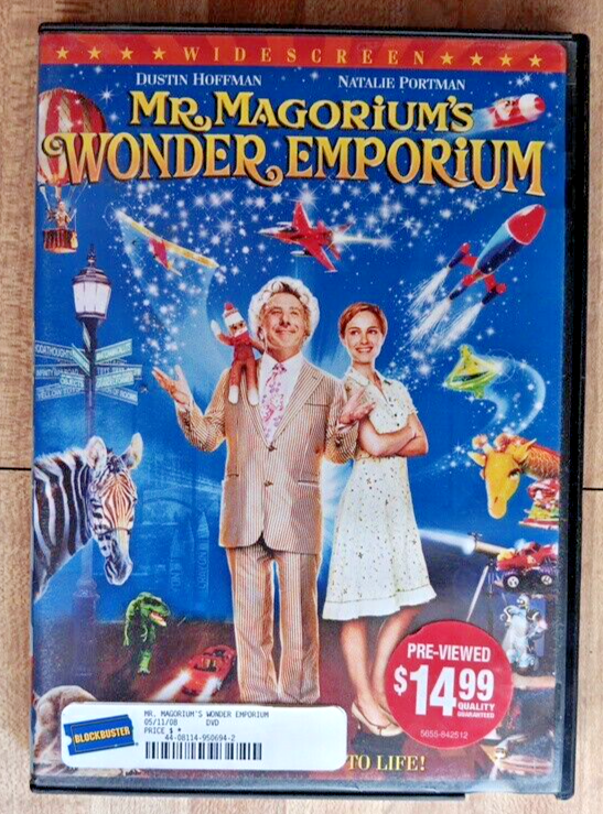 HARRY、Bottle Up and Go TOUR DVD Mr. Magorium's Wonder Emporium (DVD, 2007) Dustin Hoffman