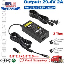 29.4V 2A AC/DC Power Adapter Charger for 25.2...