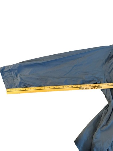 Dakota Grizzly Nylon Fishing Hiking Roll Up Tab Blue Button Shirt Sz. XXL - Picture 9 of 10