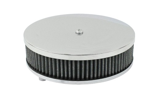 Filtro de aire redondo EMPI 8957 6-3/8", 2-1/2 " elemento de gasa alto para VW Stock Carb - Imagen 2 de 2