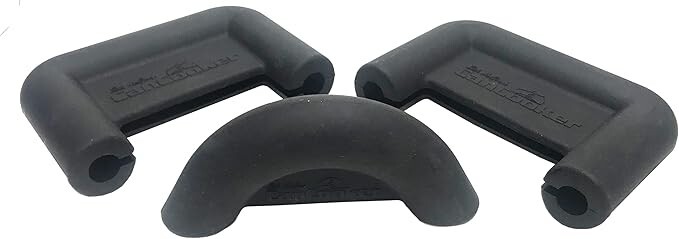 Cancooker Heavy-Duty Silicone Comfortable Handle And Latch Covers - Black