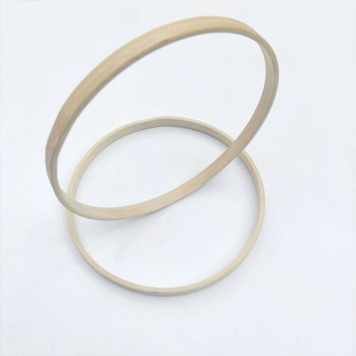 13 cm Bambus Kranz Ring 6 Loch Reifen zum Selbermachen Handwerk Traumfänger Wanddekor Zubehör - Bild 1 von 6