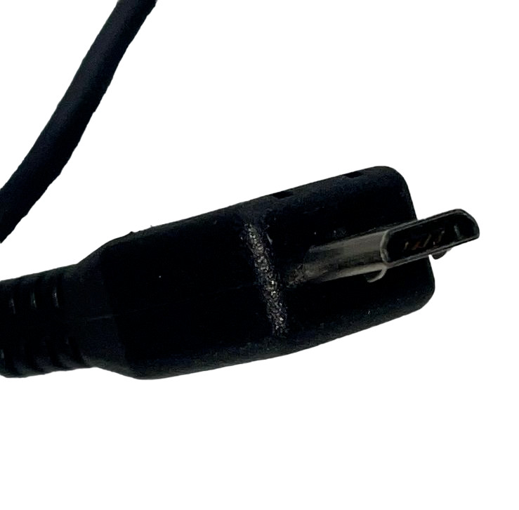 Universal Micro USB-B to USB-A Charging Cable for Smart Devices - Black