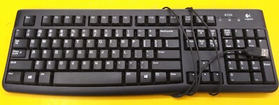       **READ INFO** Desktop Logitech K120 Keyboard Wired Black 820-004520