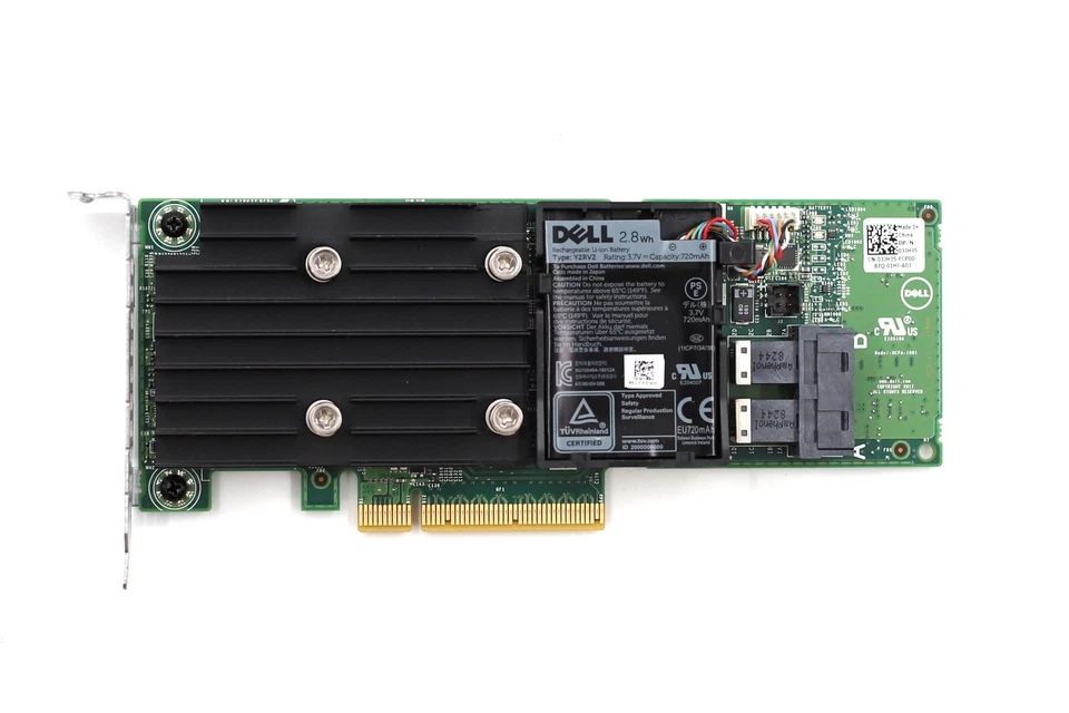 Dell PERC H740P 12Gb/s 8GB Cache PCIe SAS/SATA RAID Controller Dell P/N: 03JH35 - Image 2 of 4