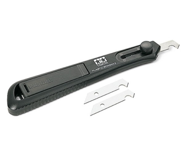 Tamiya Reiß-Messer FüR Plastik Mit Ersatzklingen FüR Modellbau Und Mini 4WD-image