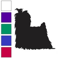 Yorkshire Terrier Dog Yorkie, Vinyl Decal Sticker, Multiple Colors  Sizes 1903