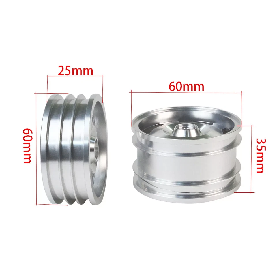 RC Car Aluminum Wheels Hub Rims for Tamiya DT-02 DT-03 Chassis Buggy Car Upgrade - Image 2 of 4
