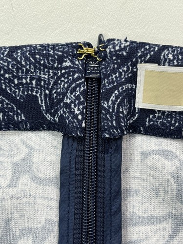 Michael Kors Womens Size LARGE L Paisley Faux Wrap Skirt Stretch A-Line $98 - Picture 8 of 24