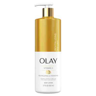 Olay Vitamin C & B3 aufhellende revitalisierende feuchtigkeitsspendende Körperlotion 17 flüssige Unzen NEU