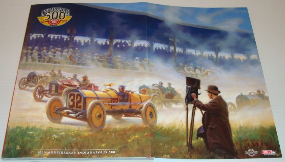 2011 Indianapolis 500 Program Bronze Pit Badge Event & Sponsors Collector Pins - Image 2 of 4