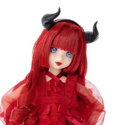 PetWORKs Little Devil ruruko Darkness RED girl Fashion Doll PetWORKs Little Devil ruruko Darkness RED girl Fashion Doll