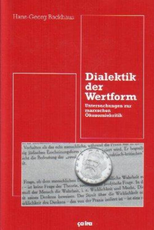 Thumbnail - Hans-georg Backhaus | Dialektik Der Wertform | Buch | Deutsch (1997) |
