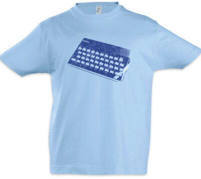 Retro Computer Kids Boys T-Shirt Fun Geek Nerd Scientist Programmer Admin Gamer