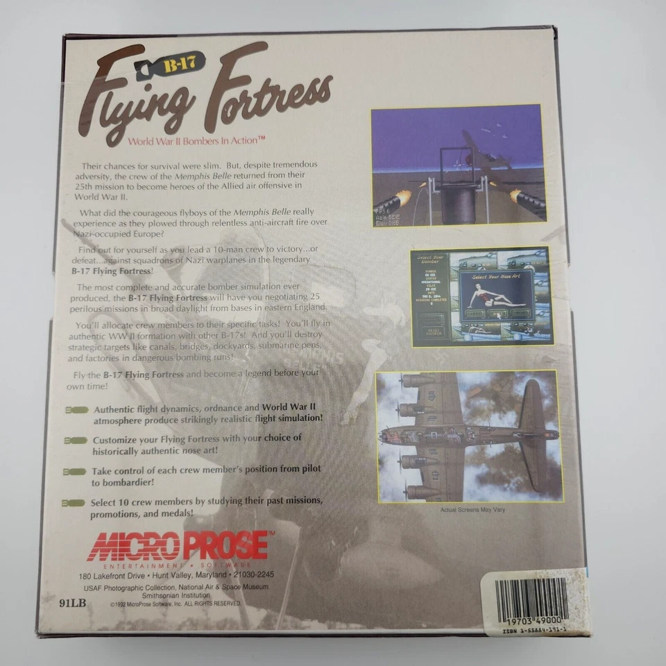 B-17 Flying Fortress: WWII Bombers in Action, 1992, Big Box, New & Sealed - Image 3 of 4
