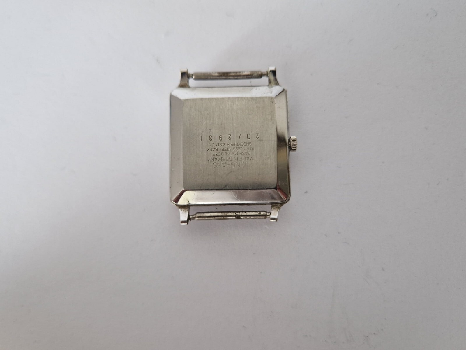 Junghans Rectangular Watch Quartz  Vintage - Not … - image 4