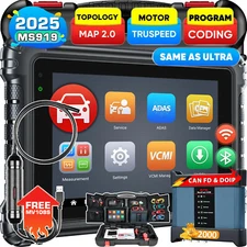 Autel MaxiSys MS919 as Ultra VCMI Programming Coding Auto Car Diagnostic Scanner