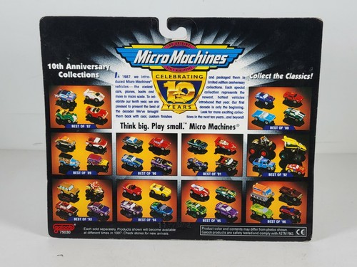 Vintage Micro Machines Celebrating 10 Years Best of 88 Set Factory Sealed NOS - Picture 2 of 5