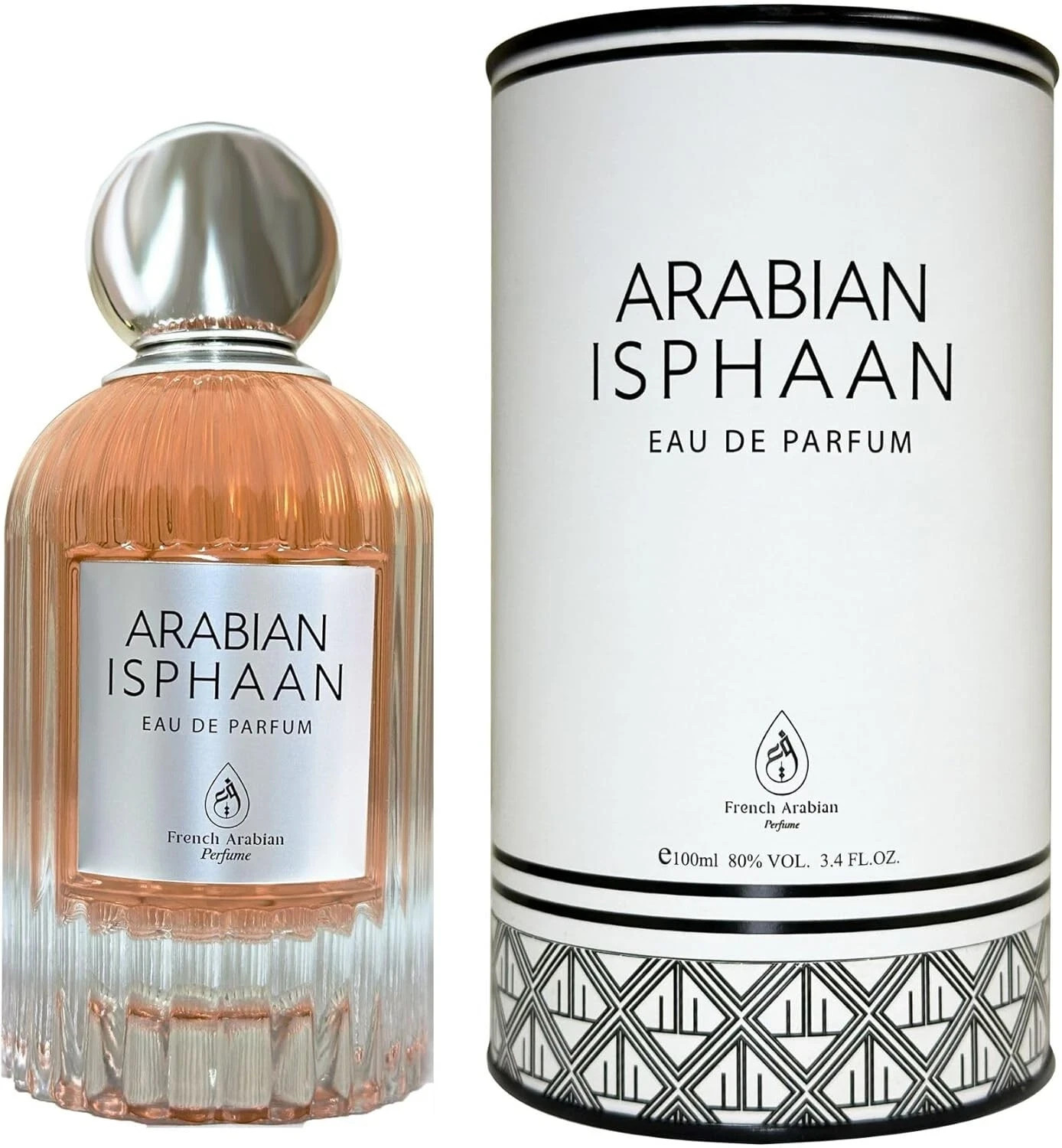 Arabian Oud Isphaan By French Arabian Fragrance Spray Perfume 100ml Floral Woody