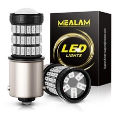1156 1141 1003 7506 BA15S LED Bulbs Brilliant Red, Super Bright 60 SMD Chips ...