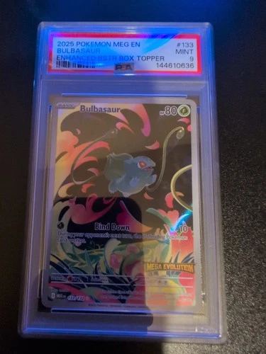 Bulbasaur - (Mega Evolution Stamped) 133/132 Miscellaneous Cards & Products Holo