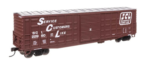 Walthers 910-46719 HO Seaboard Coast Line 50' Waffle Side Boxcar RTR #22960 | Zustand: New