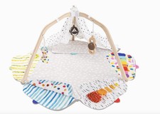 Lovevery The Play Gym Montessori Baby Activity Mat Wooden Toys Play Guide