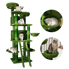 Heavy Duty Cat Tree, 70 in Sturdy Cat Tree for Indoor Cats Extra Large Cat Tower