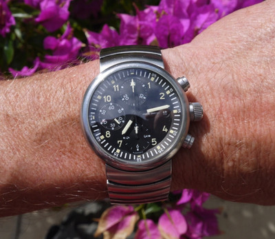 AUDI Design by Sinn, Circle Chronograph, 40MM, Bracelet,  2009, Ref. 9901.030