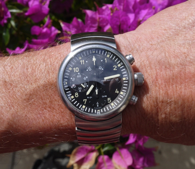 AUDI Design by Sinn, Circle Chronograph, 40MM, Bracelet, 2009, Ref