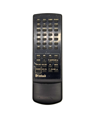 MCINTOSH REMOTE CONTROLS - ORIGINAL | eBay