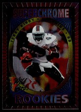 1993 Wild Card Superchrome Rookies Terry Kirby Rookie Miami Dolphins #22. rookie card picture