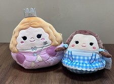 Squishmallows 8" Glinda Good Witch The Wizard Of Oz NWt Plush 6.5 Dorothy Set